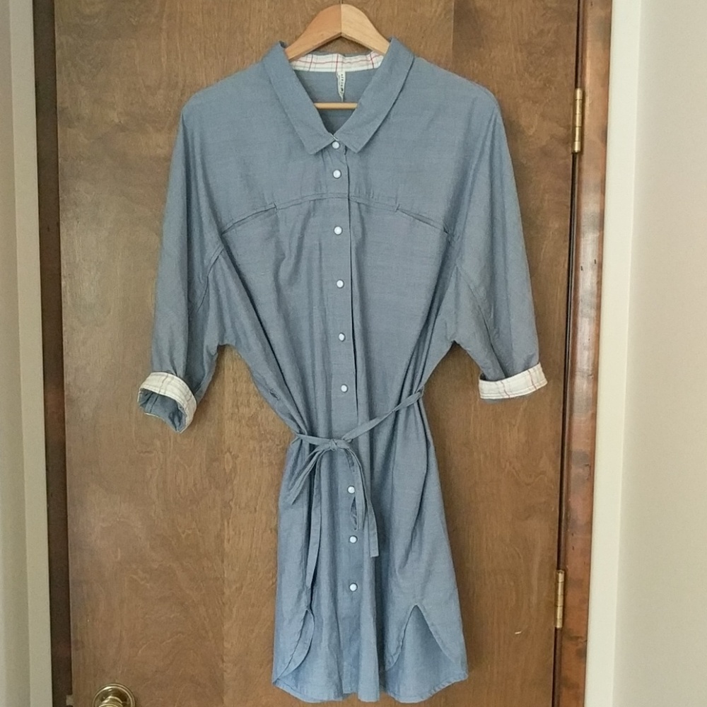 Arbor Chambray shirt dress
